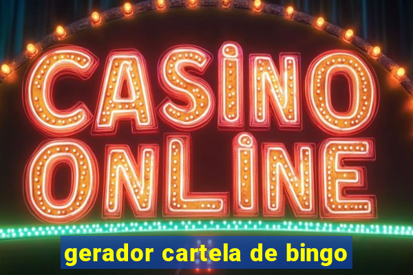 gerador cartela de bingo